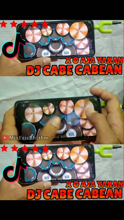 DJ CABE CABEAN X O AJA YAKAN |REAL-DRUM COVER