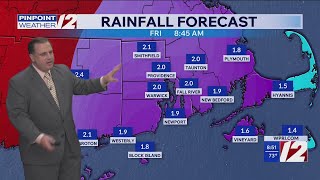 WPRI Weather 12 Forecast 7/28/26: Showers Possible Today, Heavier Rain Tomorrow