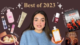 BEST OF 2023 💛 Favourite skincare, makeup, movies & shows, food, haircare, moment 🎀 Highlights! ✨