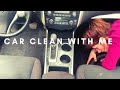 Clean with me car edition