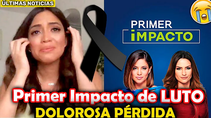 Pamela Silva y Primer Impacto de LUTO MUERE alguie...