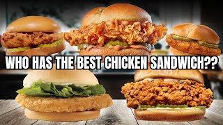 We Ranked ALL Fast Food Chicken Sandwiches