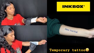 Inkbox Temoporary Tattoo Last up to 18 days!