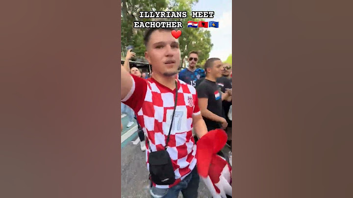 This happens when ILLYRIANS meet eachother 🇭🇷❤️🇦🇱......#croatia #albania #albanian #hrvatska