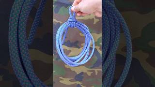 Useful Ideas Of Coiling Rope Skills. #Knots #Shorts