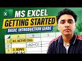 MS Excel Introduction for Beginners |Learn Excel from Scratch | Lecture no 1 in Hindi