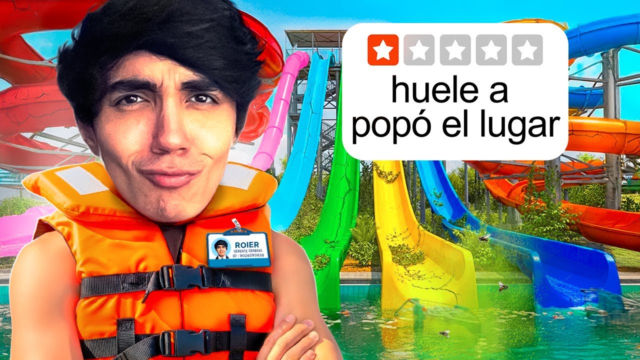 ABRÍ MI PROPIO PARQUE ACUATICO | Waterpark Simulator
