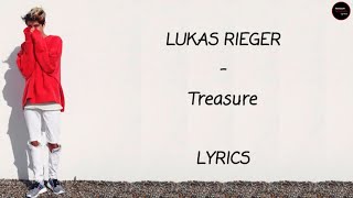 LUKAS RIEGER - TREASURE Lyrics