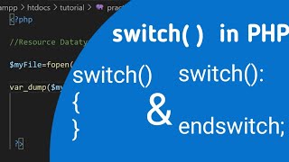 switch statement in php
