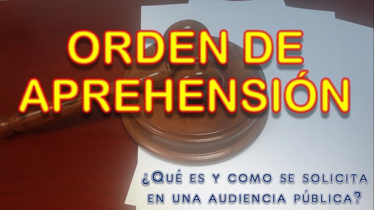 Que significa la orden