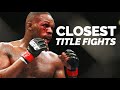 10 of the Closest Title Fights In UFC History