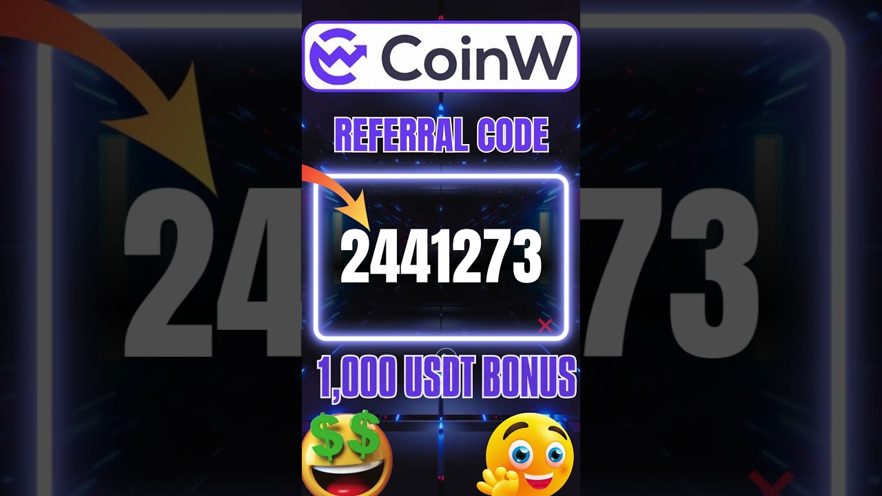 Coinw Referral Code "2441273" Get 20% Off On Trading Fees & $3600 Bonus