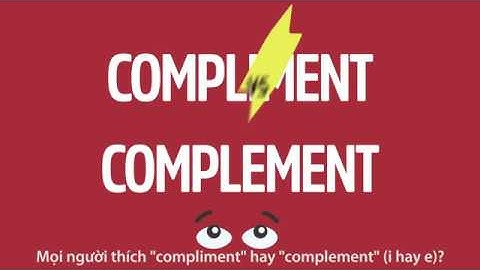 Complement là gì site www.tienganh.com.vn năm 2024