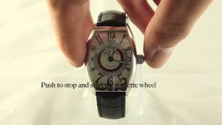 Watch with built in casino