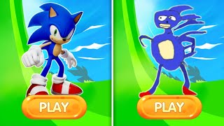 Sonic Dash Vs Go Sonic Goo - Gameplay Speed Battle New Character Unlocked | Epic Run 🔥🤯 screenshot 5