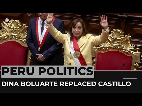 Peru’s congress swears in new president after castillo removed