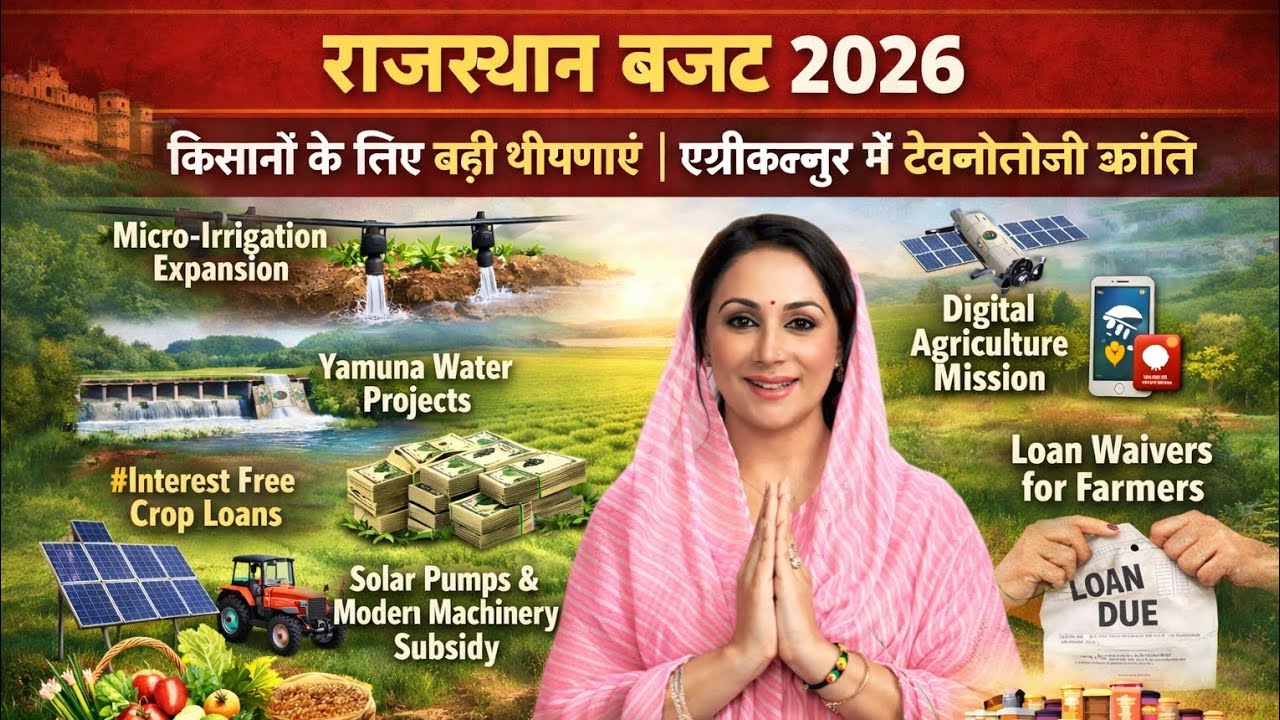 राजस्थान बजट 2026: किसानों की बल्ले-बल्ले! हर किसान को मिलेगा बड़ा फायदा?😱😱