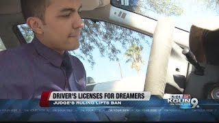Judge clears way for Ariz. 'dreamers' to receive driver's licenses