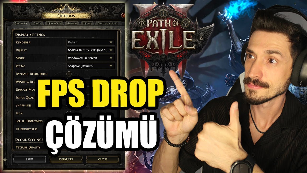 Poe2 FPS Drop Z M 2026 Max FPS Settings T Rk E YouTube 