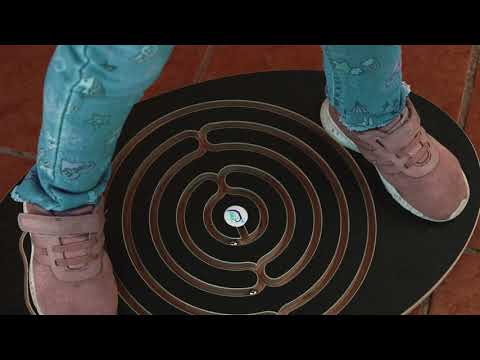 Balance Board, Wooden Labyrinth