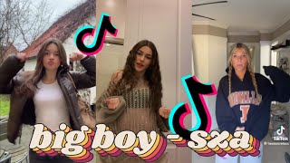 it's cuffing season and all the girls be needing, i need a big boy ~ sza ♡ tiktok dance compilation