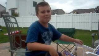 Sam 11th birthday silly string attack