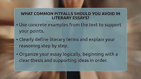 What Common Pitfalls Should You Avoid In Literary Essays? - The Prose Path