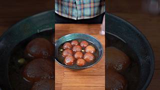 🔥 ASMR Gulab Jamun | Soft &amp; Juicy | Satisfying Frying &amp; Syrup Sounds #shorts #asmr #trending