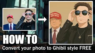How to Convert your Photo to Ghibli Style for FREE!! screenshot 2