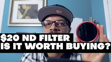 Best Cheap Variable ND Filter? - FOTGA FADER ND FILTER
