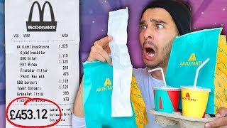 Letting Strangers DECIDE What i Eat for 24 Hours! (ICELAND EDITION) FOOD CHALLENGE