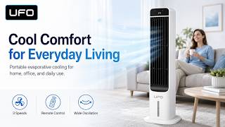 UFO Portable Evaporative Air Cooler for Home & Office | Product Overview