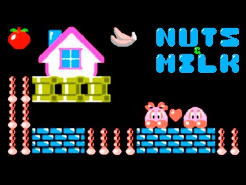 Видео: Nuts & Milk / Молочные Орехи / Milk Nuts прохождение (NES, Famicom, Dendy)