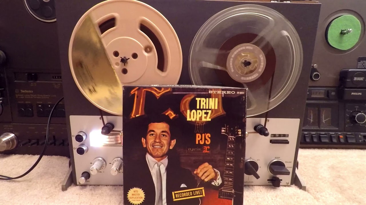 Trini Lopez at PJs 4-Track Reel to Reel Tape UHER Royal De Luxe 294 