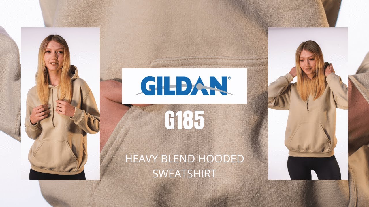 Gildan G185 Heavy Blend Hooded Sweatshirt 