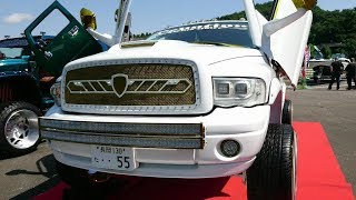 成金ピックアップトラック！　黄金のダッジ ラム Japanese Custom cars DODGE RAM