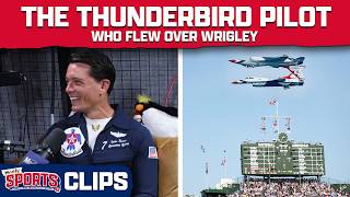 He Flew An F-16 Over Wrigley Mid Game