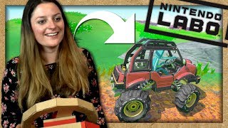 KIM APPREND A CONDUIRE ! | KIT VÉHICULES NINTENDO LABO !