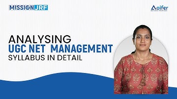 The Complete Syllabus Discussion About UGC NET Management  | UGC NTA NET 2022