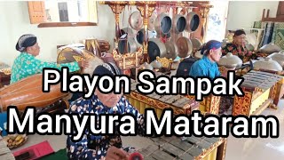 PLAYON SAMPAK MANYURA Mataram / Javanese Gamelan Music Karawitan Jawa NGESTI Laras Condongcatur #fyp