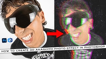 How To Create 3d Anaglyph Photo Effect in Photoshop l Tutorial 2024 l