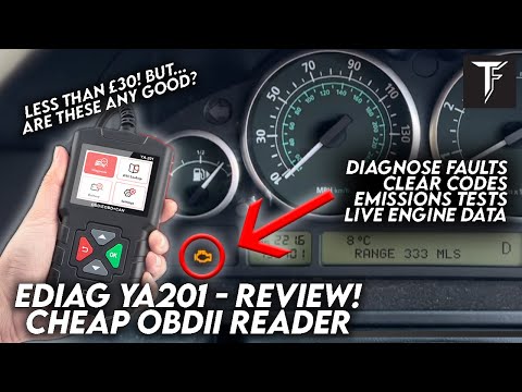 Review - EDIAG YA201 OBDII Reader. Just how good are these cheap