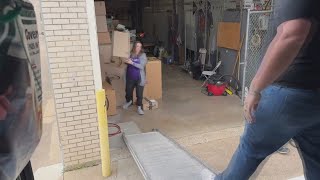 WFAA receives over 1,000 suitcases to donate to foster children