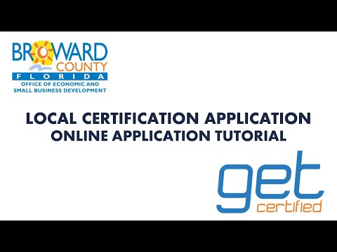 OESBD Online Application Tutorial
