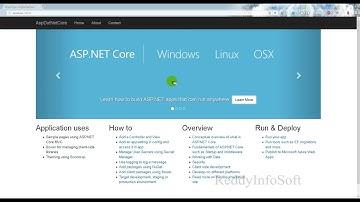 01 Starting With Asp Net Core 1.1