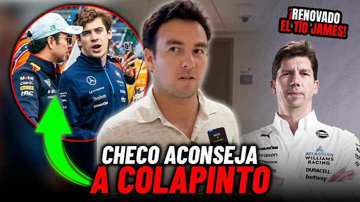 ¡CHECO PÉREZ reaparece y HABLA sobre su FUTURO y Franco Colapinto! Noticias del día en la F1