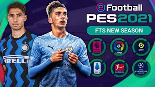 FTS 21 MOD PES 2021 Android Offline 300MB PS5 Camera Best Graphics Apk+obb