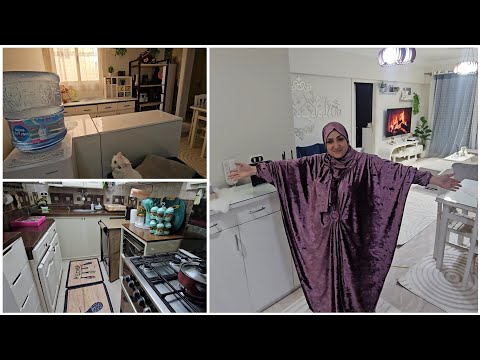 جولة ف شقتى ومطبخى بعد الفرش والتجديد وجاتلى هدية عيد الأم ونقلتها لوحدى ولاالحوجة لحد