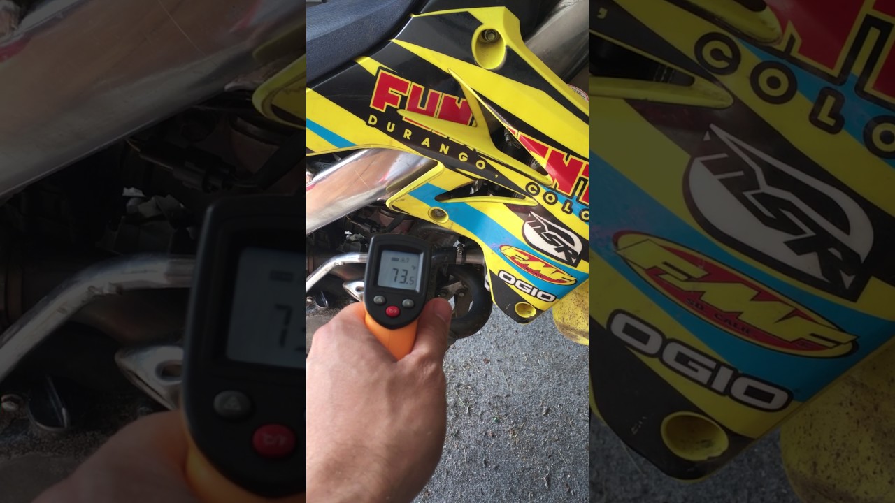 2007 RMZ250 Cold Start YouTube