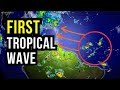 Tropical wave headed to the caribbean
